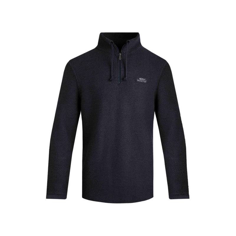 Weird Fish Herren Cruiser Macaroni Pullover mit Viertelreißverschluss M dunkelblau von Joom DACH