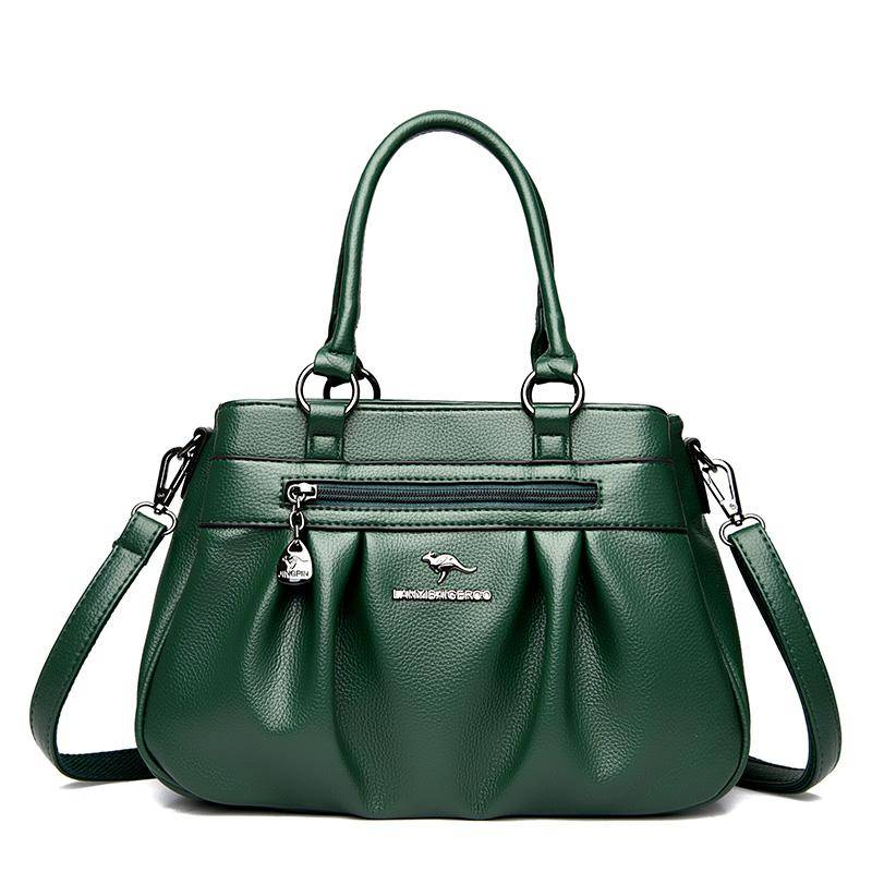 Weiße Luxus-Handtaschen Damentaschen Designer-Umhängetaschen für Damen 2023 Neue Leder-Schultertasche Damen Lässige große Einkaufstasche Sac von Joom DACH