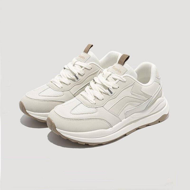 Weiße Plateau-Papa-Schuhe für Damen im Frühjahr und Herbst, neue All-Match-Trainingsschuhe Cortez für den Freizeitlauf 40 von Joom DACH