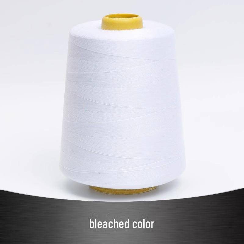 Weißes 402 Polyester-Nähgarn – 8000 Yards für Flachbett- und Overlockmaschinen von Joom DACH