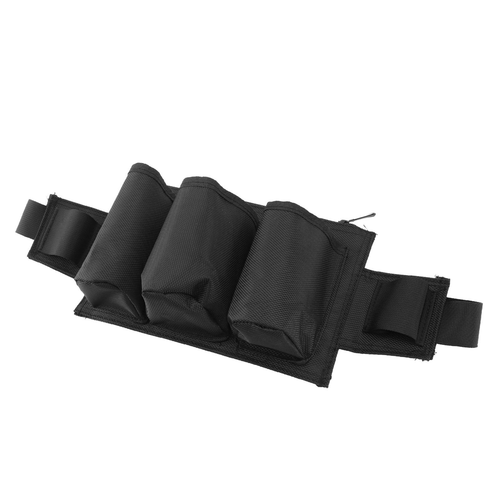 Werkzeuggürteltasche Wasserdichtes Oxford-Gewebe Mehrzweck 3 Taschen Elektriker Werkzeug-Organizer-Tasche Grau schwarz von Joom DACH