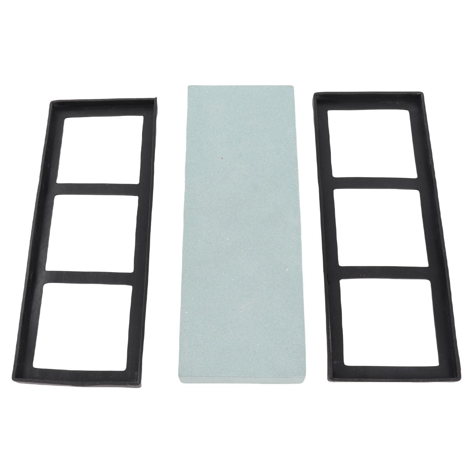 Wetzstein mit rutschfester Unterlage Nassschleifstein Schärfer Schleifstein für Küchenmesser Grün von Joom DACH