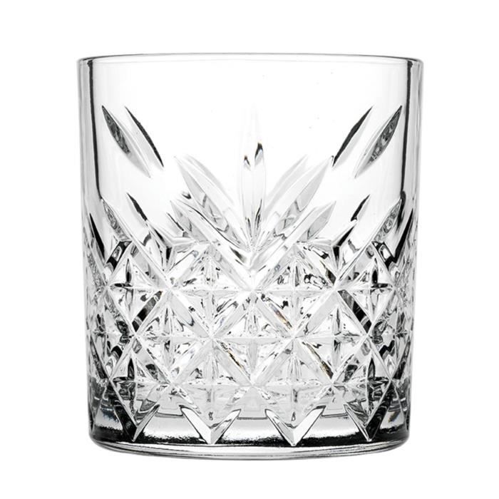 Whiskyglas - Zeitlos - 12 Stück - 345 ml - Glas - Cocktailset von Joom DACH