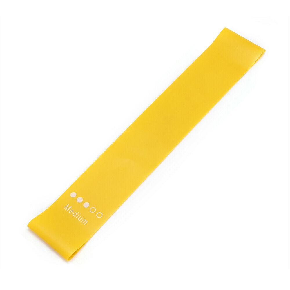 Widerstandsbänder Loop Übung Gummi Gym Yoga Gummiband Fitnesstraining gelb von Joom DACH