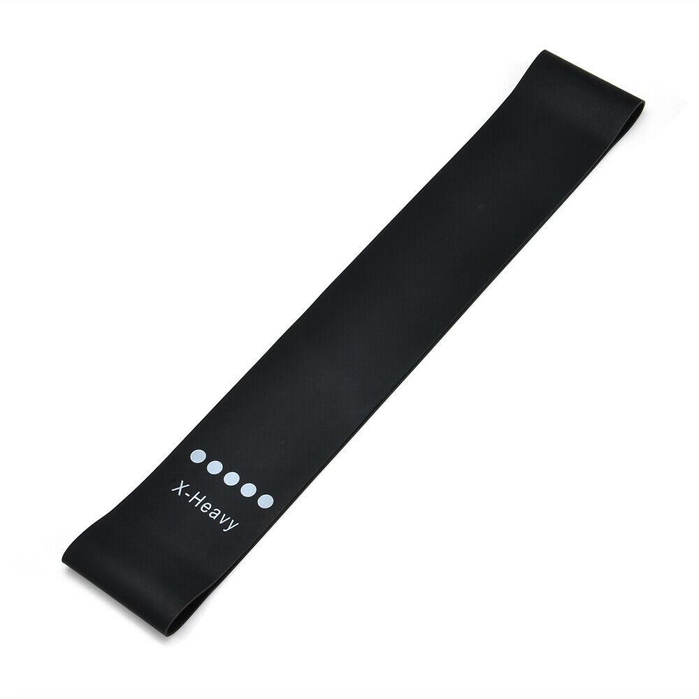 Widerstandsbänder Loop Übung Gummi Gym Yoga Gummiband Fitnesstraining schwarz von Joom DACH