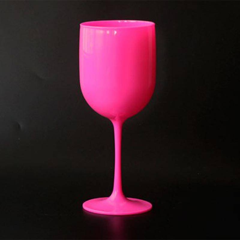 Wiederverwendbare Champagnerflöten Gläser PP-Kunststoff Weingläser Spülmaschinenfestes Champagnerglas Weinpartyzubehör rose rot von Joom DACH