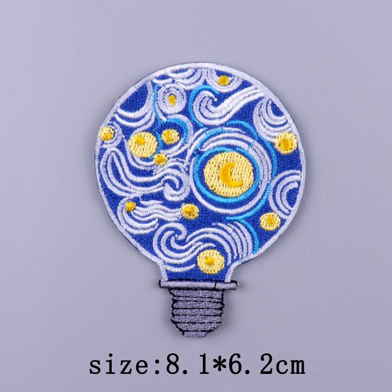 Wilderness Patch Aufbügler Patches auf Kleidung Bär Wolf Stickerei Patches für Kleidung Streifen Abzeichen Welle Wal Patch für Kleidung von Joom DACH