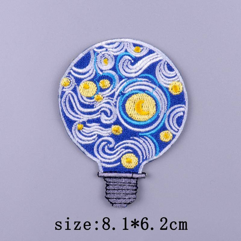 Wilderness Patch Aufbügler Patches auf Kleidung Bär Wolf Stickerei Patches für Kleidung Streifen Abzeichen Welle Wal Patch für Kleidung von Joom DACH