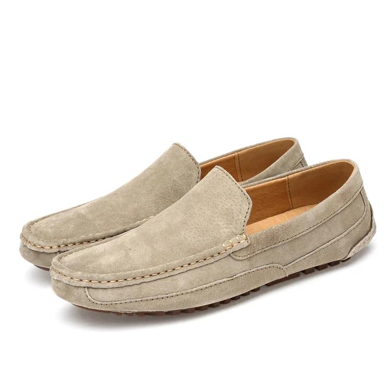 Wildleder Herren Slipper Luxus 2025 Freizeitschuhe für Herren Bootsschuhe Handgefertigt Herren Slip-on Fahrschuhe Herren Mokassins Zapatos 44 khaki Wildleder Herren Slipper Luxus 2025 Freizeitschuhe für Herren Bootsschuhe Handgefertigt Herren Slip-on Fahrschuhe Herren Mokassins Zapatos 44 khaki von Joom DACH