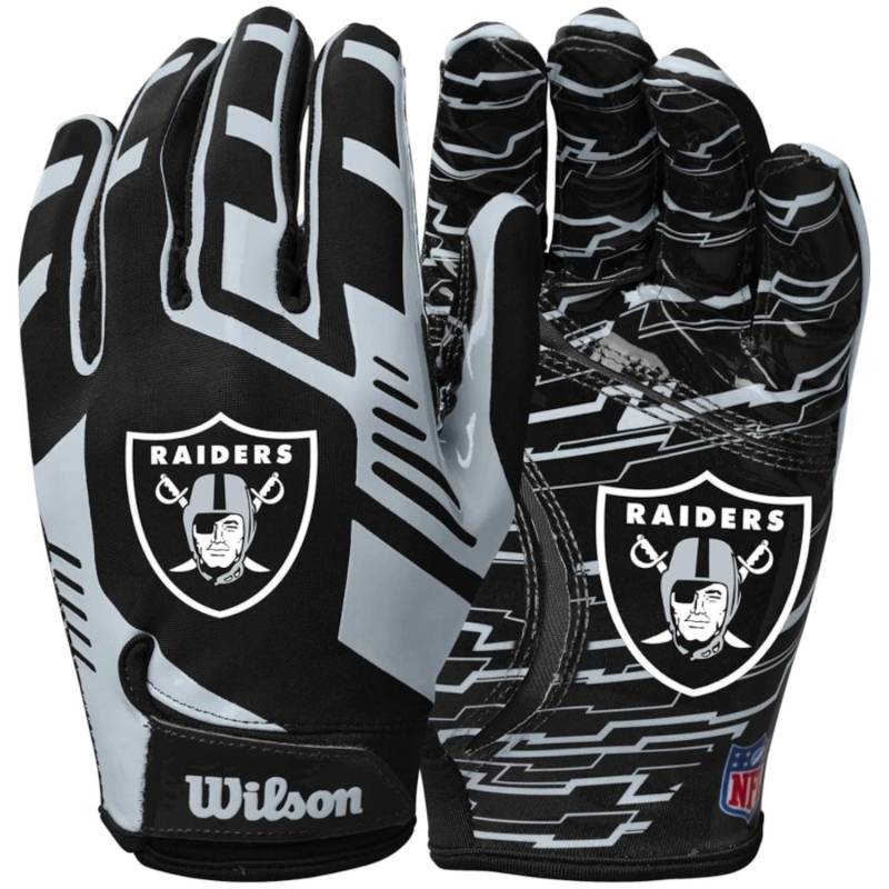 Wilson NFL Stretch Fit Receiver-Handschuhe, Herren Schwarz One size schwarz von Joom DACH