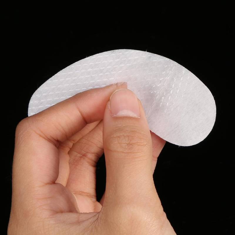 Wimpernverlängerung Hydrogel Unteraugen Gel Fusselpad Patch Aufkleber Tape(30 Paare Grün) 10 pairs silber von Joom DACH
