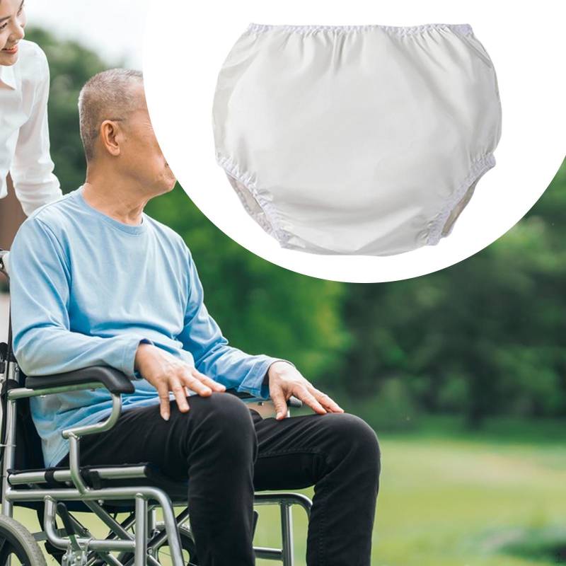 Windelüberhose für Erwachsene bei Inkontinenz, wiederverwendbare Slips für Männer und Frauen XXL von Joom DACH