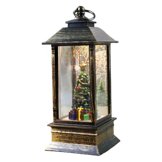 Windlichter im Weihnachtsstil, Cartoon-Weihnachtsmann/Schneemann-Modell, schaffen Atmosphäre, hängende Weihnachtslaternen Christmas Tree von Joom DACH