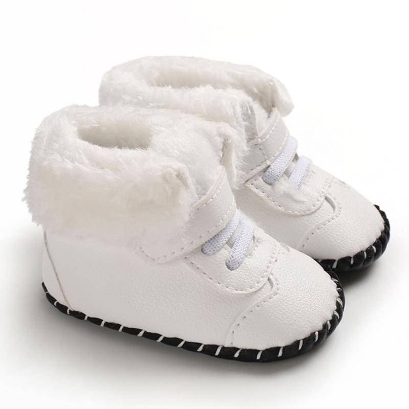 Winter Baby Jungen Mädchen warme Anti-Rutsch-Stiefel lässige Kleinkind-Turnschuhe mit weicher Sohle M von Joom DACH