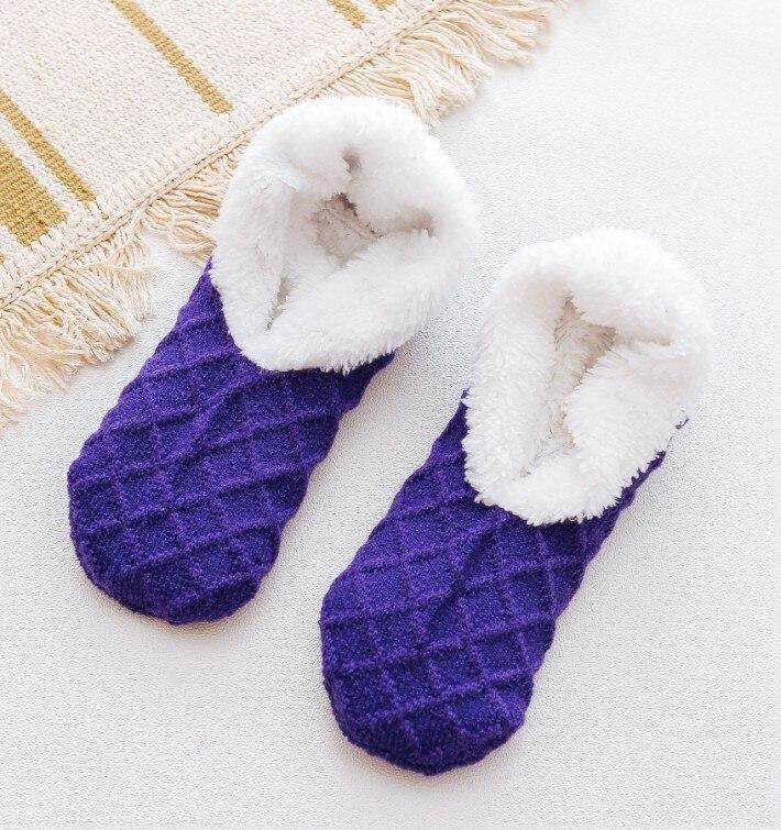 Winter Dicke Woll Socken Frauen Verdicken Warme Hause Schlafzimmer Socken Hausschuhe Männer Nicht-slip Fuß Wärmer Schnee Socken Calcetines mujer One Size blau Winter Dicke Woll Socken Frauen Verdicken Warme Hause Schlafzimmer Socken Hausschuhe Männer Nicht-slip Fuß Wärmer Schnee Socken Calcetines mujer One Size blau von Joom DACH