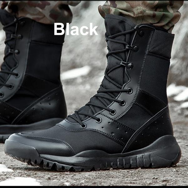 Winter Herbst Männer Militär Stiefel Special Forces Taktische Desert Combat Boote Outdoor Schuhe Schnee Stiefel 41 von Joom DACH