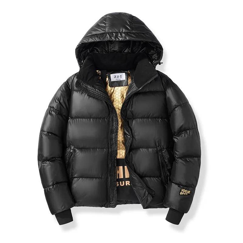 Winter Herren Casual winddichte Steppjacke mit Kapuze Schwarz Gold Vintage verdickter Parka XL schwarz Winter Herren Casual winddichte Steppjacke mit Kapuze Schwarz Gold Vintage verdickter Parka XL schwarz von Joom DACH