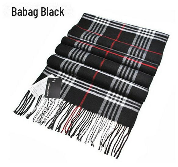 Winter Herren- und Damen Schal dick kariert Imitation Kaschmir 175*33cm von Joom DACH