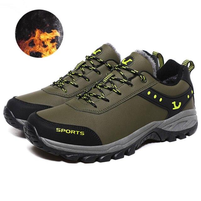Winter Herrenschuhe Outdoor Wasserdichte Wanderschuhe Herren Große Größe Camping Dschungel Freizeit-Sneaker Männlich Rutschfest Kletterschuhe 12 von Joom DACH