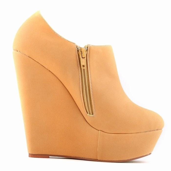 Winter High Heels Wildleder Schuhe Stiefeletten Wedges Frauen Plattform Elegent High Heels Schuhe UNS Größe Keil schuh 37 von Joom DACH