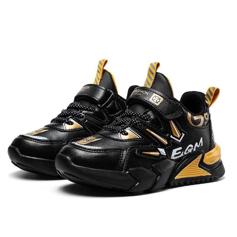 Winter Kinder Casual Schuhe Mode Komfortable Kinder Schuhe Für Jungen Leder Turnschuhe Nicht Slip Student Schule Zu Fuß 37 von Joom DACH