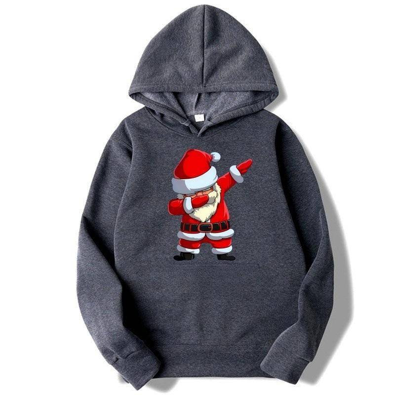Winter Kinder Warmes Sweatshirt Cartoon Rot Ältere Bedruckt Locker Bequem Kapuzen-Sweatshirts 160cm dunkelgraue von Joom DACH