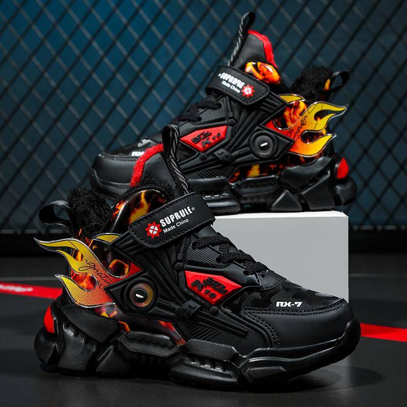 Winter Kinderschuhe Jungen rutschfeste Sportschuhe Outdoor Schnee Stiefeletten wasserdichte warme Turnschuhe Kind High Top Baumwolle Freizeitschuhe 36 rot Winter Kinderschuhe Jungen rutschfeste Sportschuhe Outdoor Schnee Stiefeletten wasserdichte warme Turnschuhe Kind High Top Baumwolle Freizeitschuhe 36 rot von Joom DACH