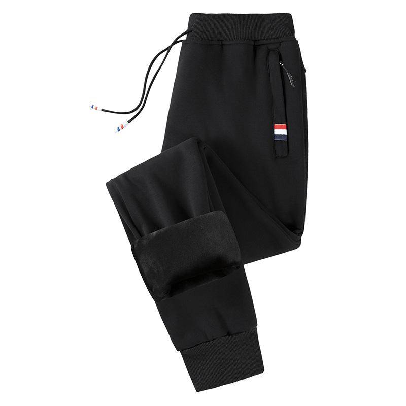 Winter Lammwolle Warme Freizeithose Herren Fitness Jogging Jogginghose Männlich Solide Kordelzug Hose Fleece Gerade Hose XL schwarz Winter Lammwolle Warme Freizeithose Herren Fitness Jogging Jogginghose Männlich Solide Kordelzug Hose Fleece Gerade Hose XL schwarz von Joom DACH