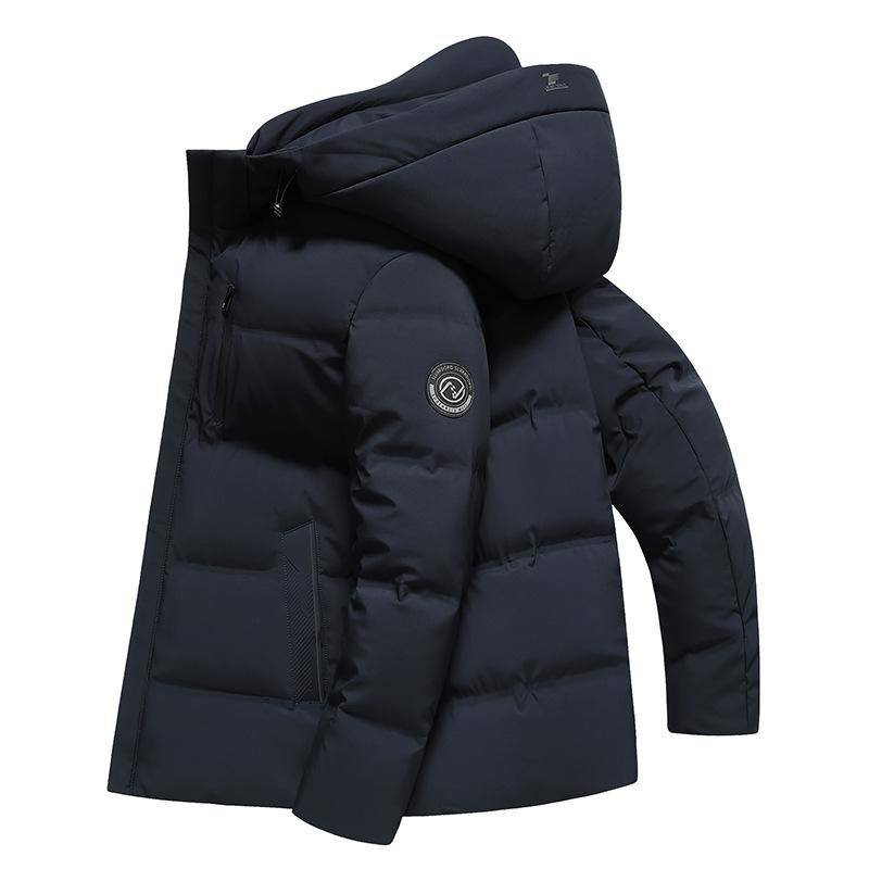 Winter Neue Herren Daunenjacke Extrem Kalte Mode Vielseitige Warme Kapuzenjacke M von Joom DACH