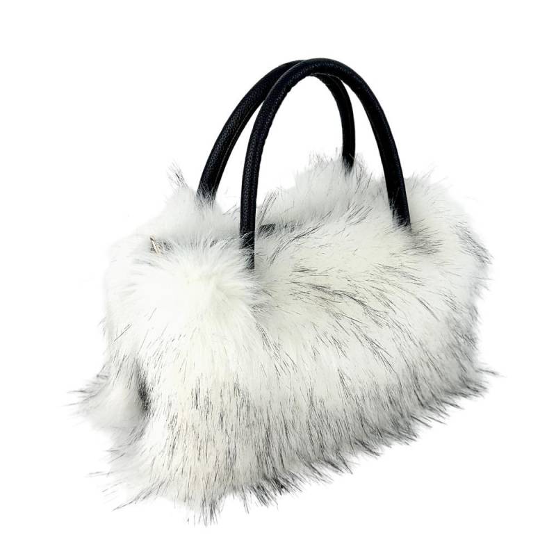 Winter Neue Plüsch Damen Tragetaschen Mode Imitation Waschbärfell Horizontale Quadratische Handtasche Weich Bequem Tragbar Schulter Umhängetasche für Damen weiß Winter Neue Plüsch Damen Tragetaschen Mode Imitation Waschbärfell Horizontale Quadratische Handtasche Weich Bequem Tragbar Schulter Umhängetasche für Damen weiß von Joom DACH