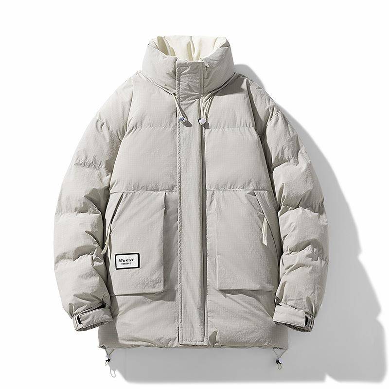 Winter Parkas Männer 8XL 9XL Plus Größe Dick Gepolsterte Jacke Mantel Mode Lässig Fracht Plaid Parkas Männlich Große Größe 8XL 9XL 9XL helle khaki von Joom DACH