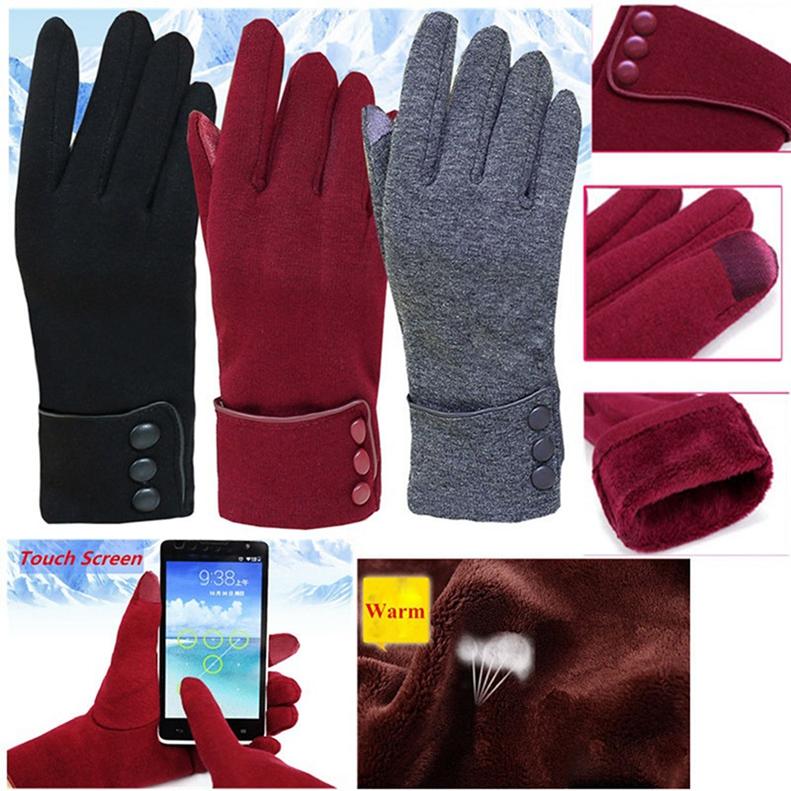 Winter Riding Warm Plus Fleece Handschuhe Micro Velvet Damen Touchscreen Handschuhe schwarz Winter Riding Warm Plus Fleece Handschuhe Micro Velvet Damen Touchscreen Handschuhe schwarz von Joom DACH