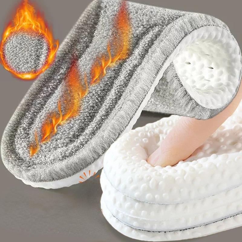 Winter Selbst erhitzende Einlegesohlen Frauen Männer Verdicken Thermische Plüsch Schuh Pads Unisex Sport Stiefel Kaschmir Einsätze Polsterung 35-36/2PCS grau Winter Selbst erhitzende Einlegesohlen Frauen Männer Verdicken Thermische Plüsch Schuh Pads Unisex Sport Stiefel Kaschmir Einsätze Polsterung 35-36/2PCS grau von Joom DACH