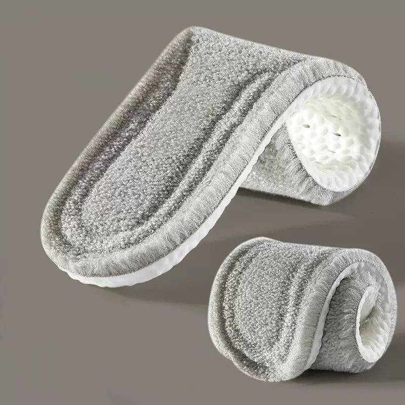 Winter Selbst erhitzende Einlegesohlen Frauen Männer Verdicken Thermische Plüsch Schuh Pads Unisex Sport Stiefel Kaschmir Einsätze Polsterung 39-40/2PCS grau von Joom DACH