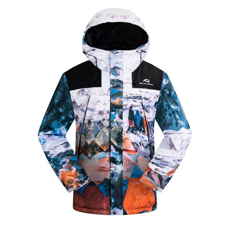 Winter Ski Jacke Männer Winter Neue Outdoor Winddicht Wasserdicht Thermische Männliche Snowboard Ski Jacke 3XL von Joom DACH