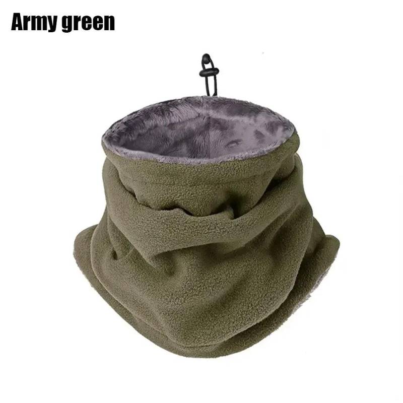Winter Warme Skimaske Männer Bandana Fleece Halswärmer Gamasche Winddichter Schal Camping Wandern Sturmhaube Angeln Radfahren Gesichtsmaske armee grüne von Joom DACH