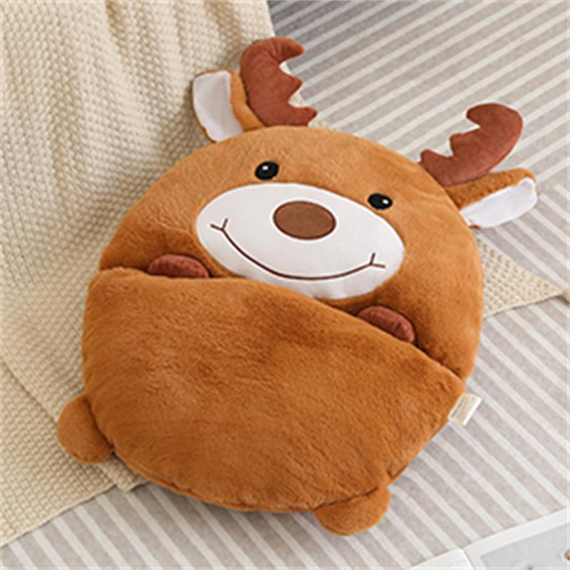 Winter Warme Weiche Baby Schlafsack Decke Plüsch Stofftier Einhorn Kuh Weihnachten Decor Schlaf Decke Baby Kind Geschenk 160X55cm von Joom DACH