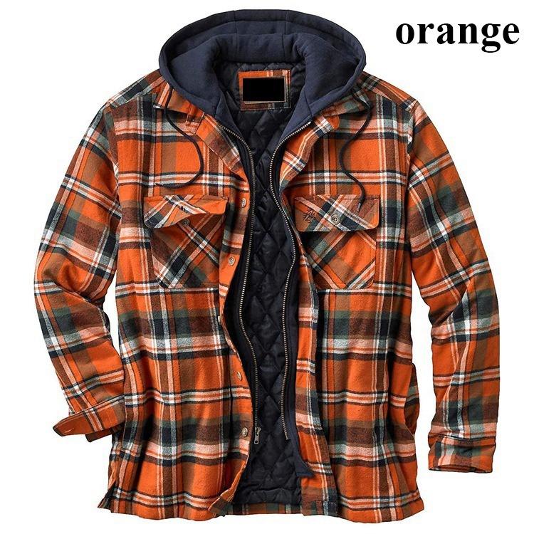 Winterjacke Herren Herren Jacken und Mäntel Mantel für Herren Mantel Hoodies Sweatshirt Plaid Check Hoody Baseball Sportswear Jacken für Herren 3XL von Joom DACH