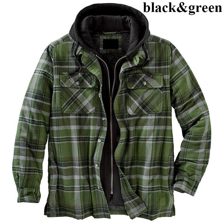 Winterjacke Herren Herren Jacken und Mäntel Mantel für Herren Mantel Hoodies Sweatshirt Plaid Check Hoody Baseball Sportswear Jacken für Herren XL von Joom DACH