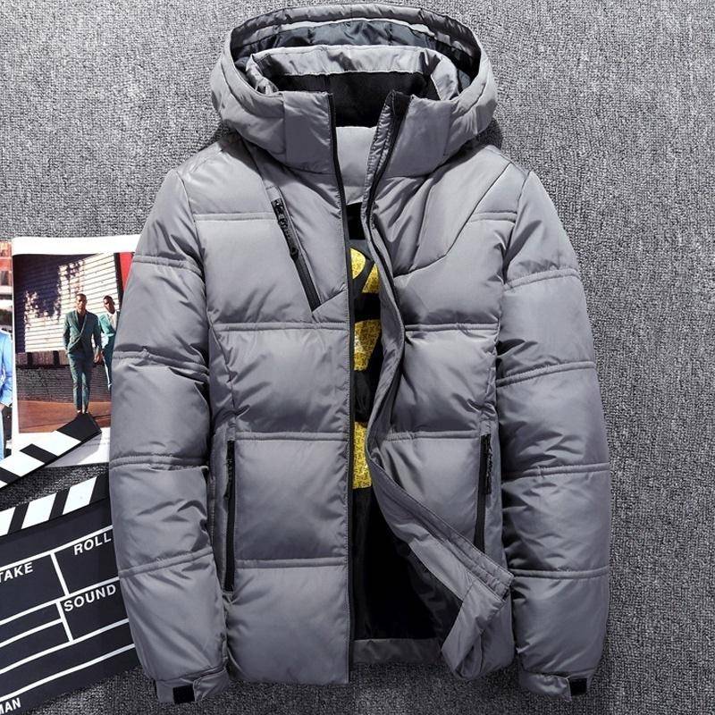 Winterjacke Herren Weiße Entendaunen Outwear Mantel Parka Warmer Mantel Veste Homme Vinter Jakke XXXXL hellgrau Winterjacke Herren Weiße Entendaunen Outwear Mantel Parka Warmer Mantel Veste Homme Vinter Jakke XXXXL hellgrau von Joom DACH