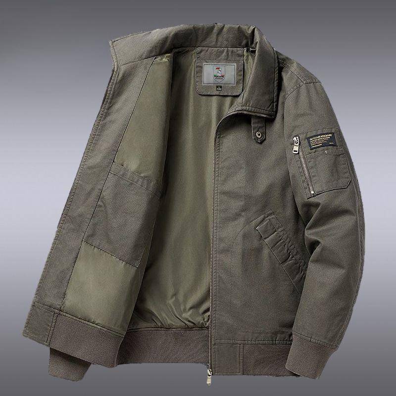 Winterjacke für Herren mittleren und älteren Alters aus warmem Lammsamt und samtverdickter reiner Baumwolle, lässige Baumwolljacke 4XL von Joom DACH