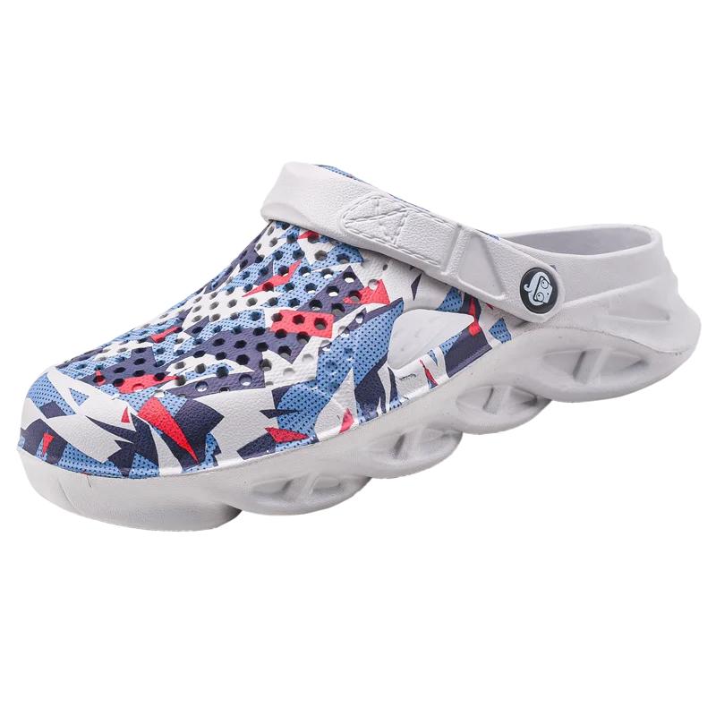 Wohnzimmer-Hausschuhe für Herren Herren-Sandalen aus echtem Leder Bequeme Herren-Sandale Sommerschuhe Zehensandale Haus-Pantoletten Erwachsene 43 von Joom DACH