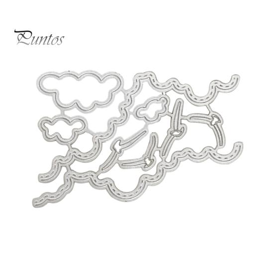 Wolke Vogel Metall Schneiden Stirbt DIY Sammelalbum Papier Karten Album Decor Stencil Mold silber von Joom DACH
