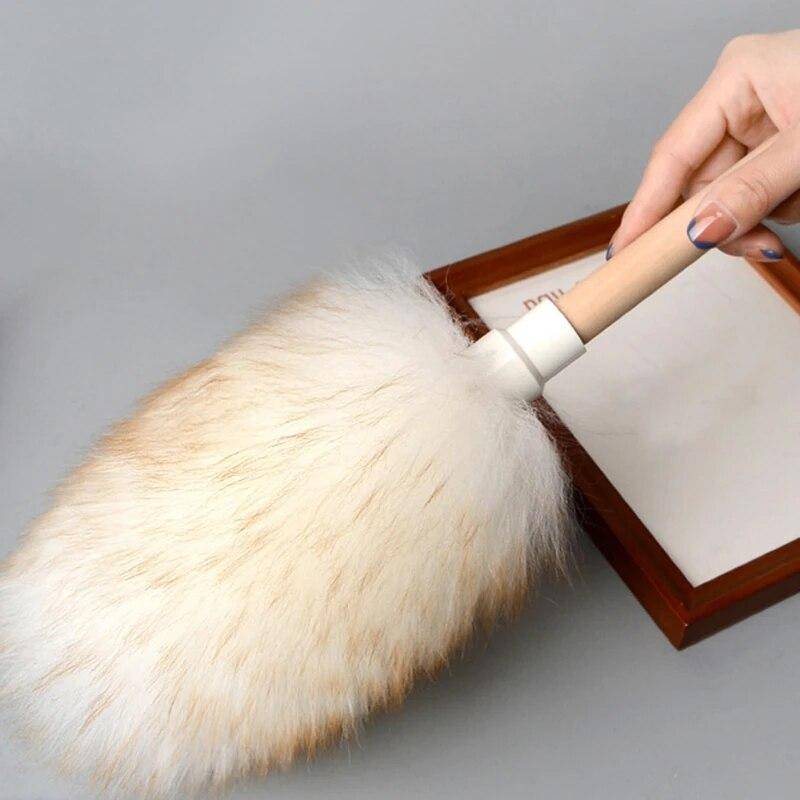 Wolle Duster Haushalt Reinigung Staub Duster Pinsel Auto Reinigung Kehren Staub Hause Täglichen Gebrauch Reinigung Haushaltswaren Werkzeuge von Joom DACH