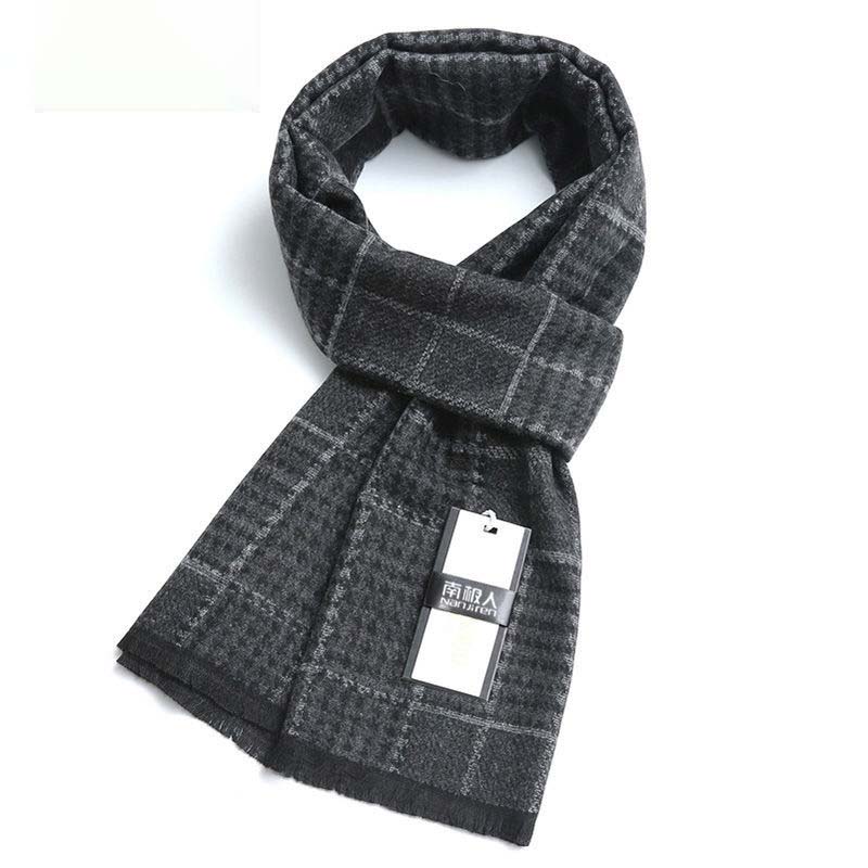 Wollschal Herren Winter All-Match Snood Outdoor winddichter und warmer Schal von Joom DACH