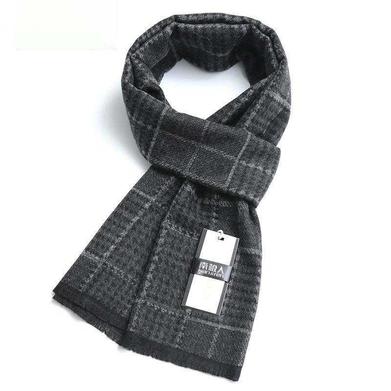 Wollschal Herren Winter All-Match Snood Outdoor winddichter und warmer Schal von Joom DACH
