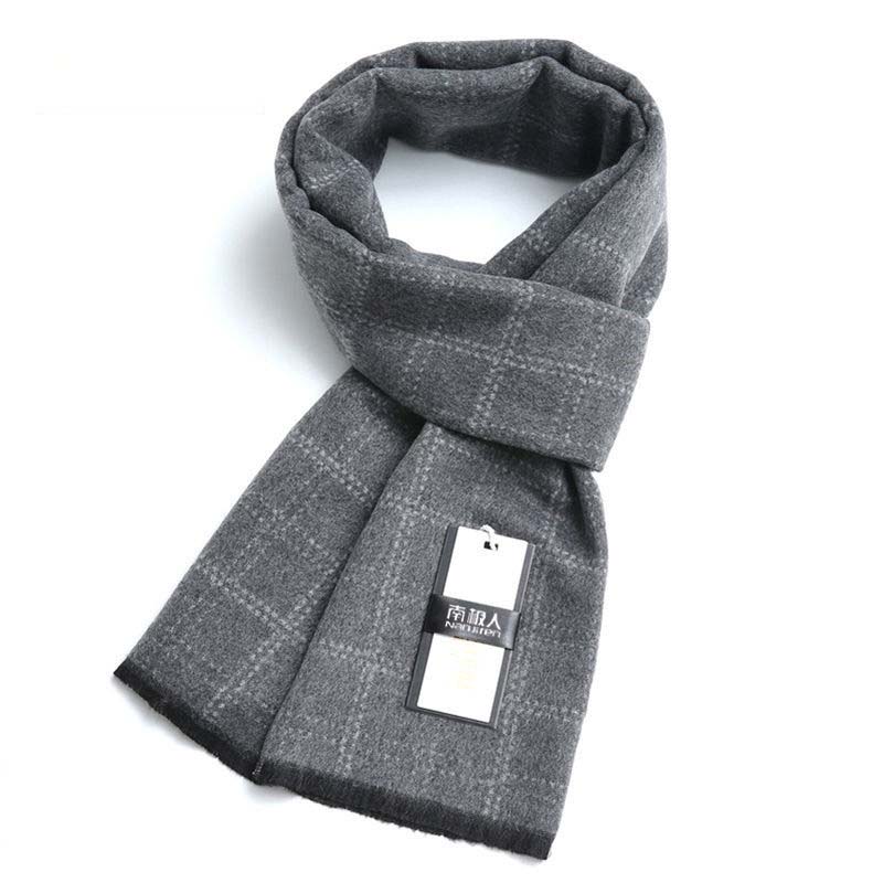 Wollschal Herren Winter All-Match Snood Outdoor winddichter und warmer Schal von Joom DACH