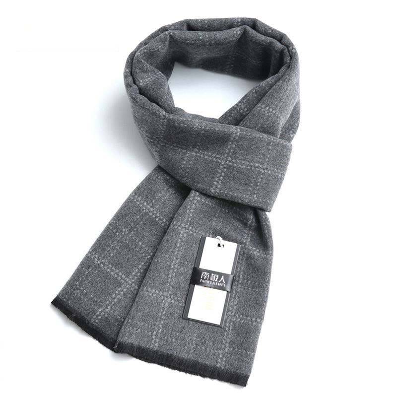 Wollschal Herren Winter All-Match Snood Outdoor winddichter und warmer Schal von Joom DACH