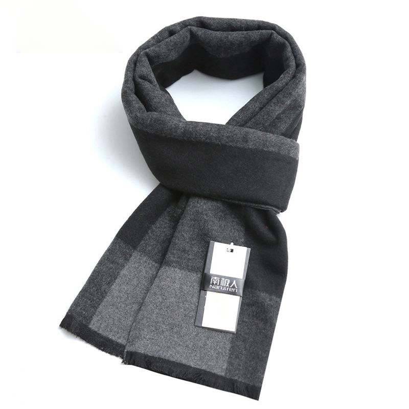 Wollschal Herren Winter All-Match Snood Outdoor winddichter und warmer Schal von Joom DACH