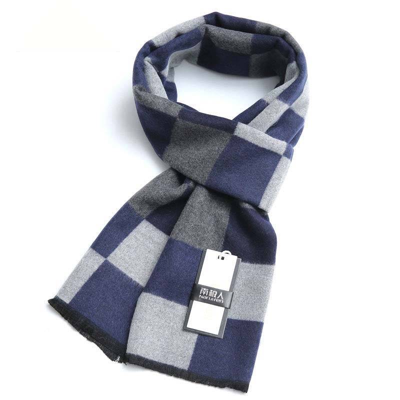 Wollschal Herren Winter All-Match Snood Outdoor winddichter und warmer Schal von Joom DACH